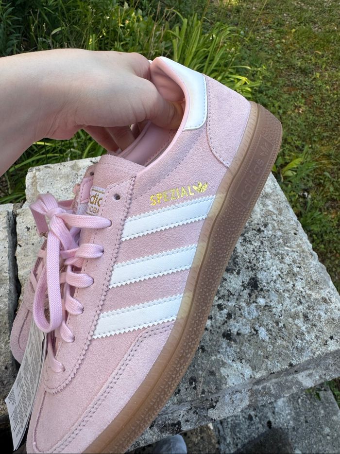 Basket handball Spezial Adidas Originals rose - photo numéro 4