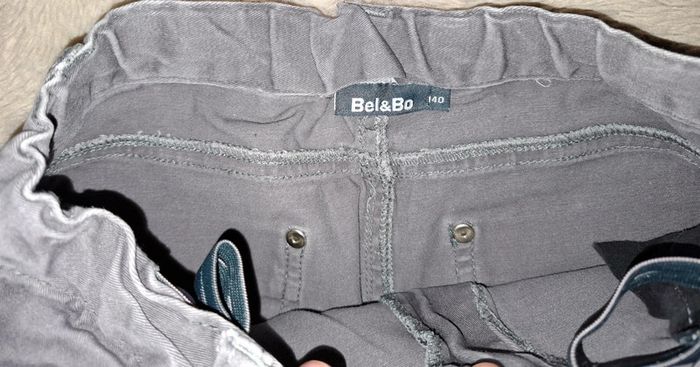 Jupe droite grise 10 ans - photo numéro 3