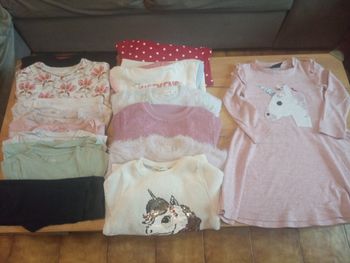 Lot vêtements fille 5 ans 
