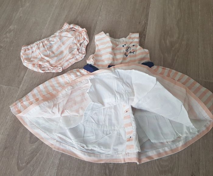 Lot été fille 6 mois marques diverses Dpam Sergent major Jaquadi Disney - photo numéro 7