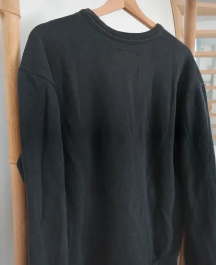 Pull noir homme Hollister - photo numéro 6