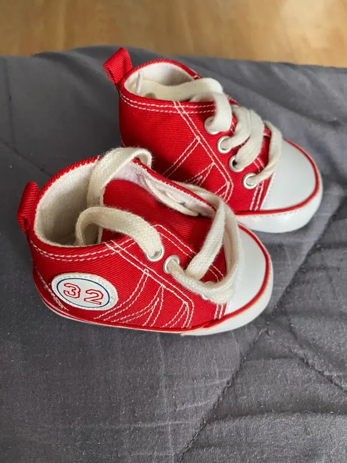 Basquette  bb rouge