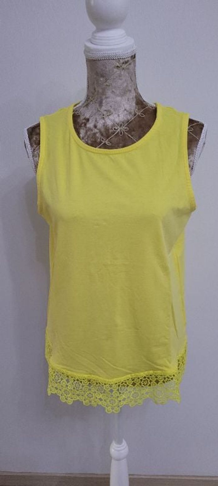Débardeur jaune