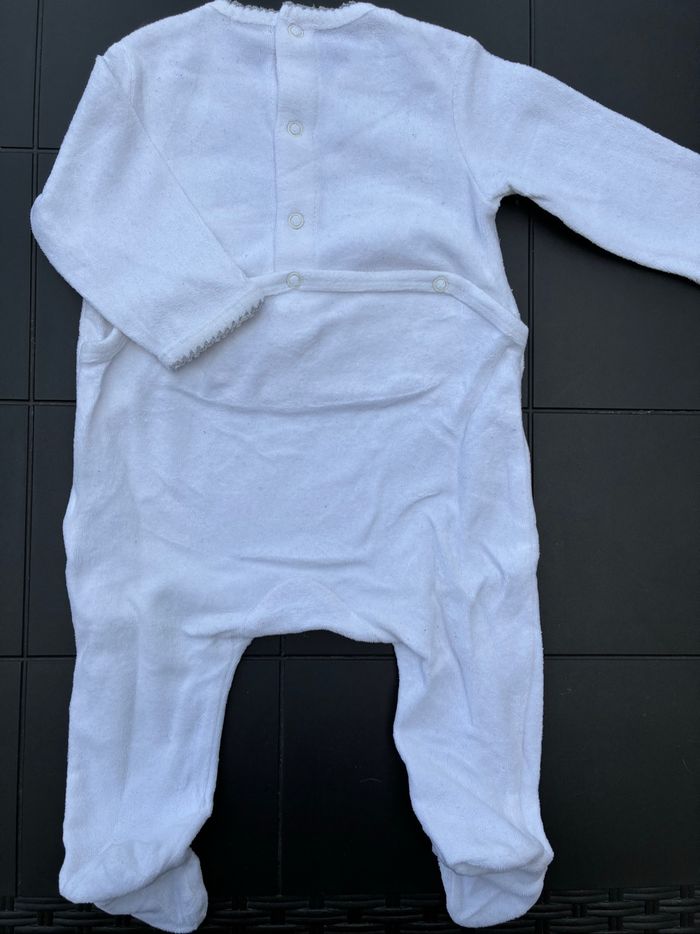 Lot de pyjama velour bébé fille 6 mois - photo numéro 3