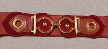 Ceinture chic extensible cuir 70cm et +