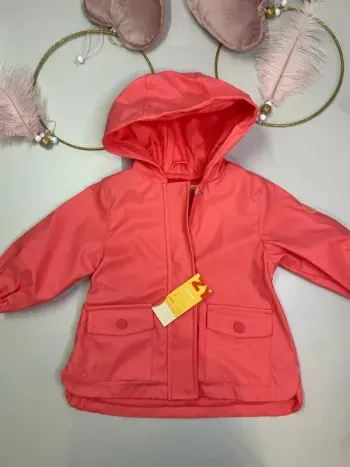 Imperméable ciré bébé fille (neuf) - Taille 6/9 mois