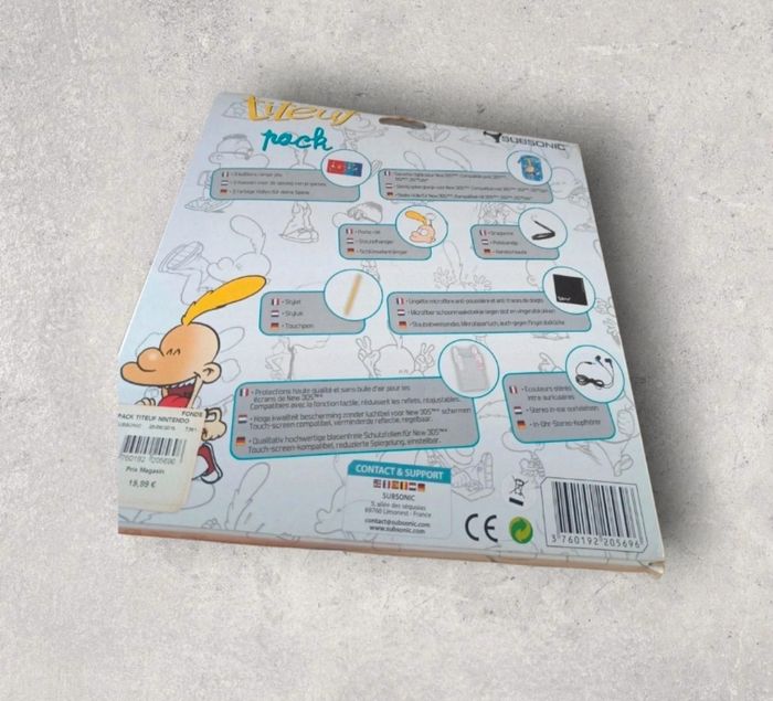 Pack Titeuf – Pour New Nintendo 3DS (Subsonic) - photo numéro 2
