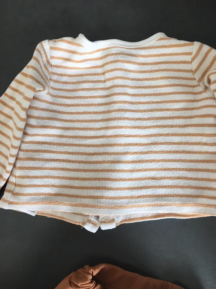 Ensemble pantalon + pull 9 mois sergent major - photo numéro 5