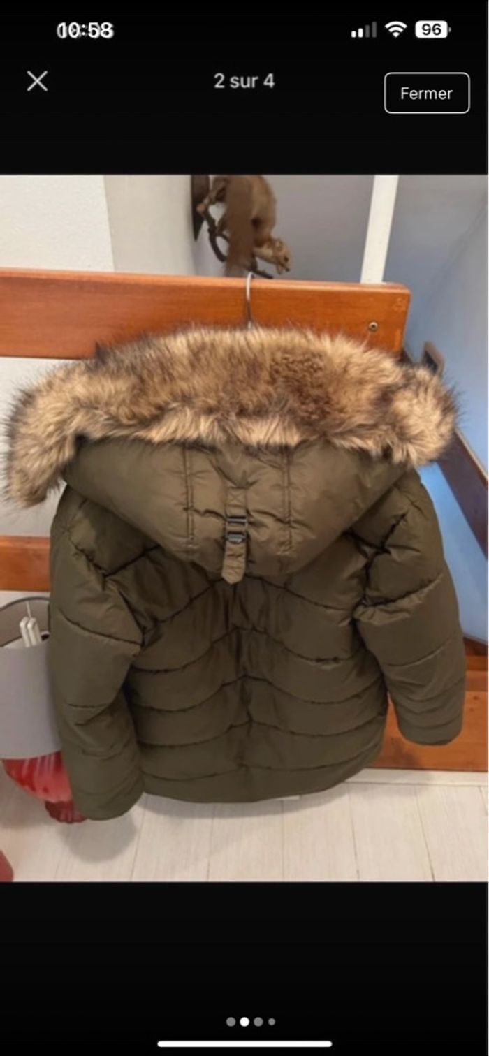 Vends doudoune femme kaki - photo numéro 2