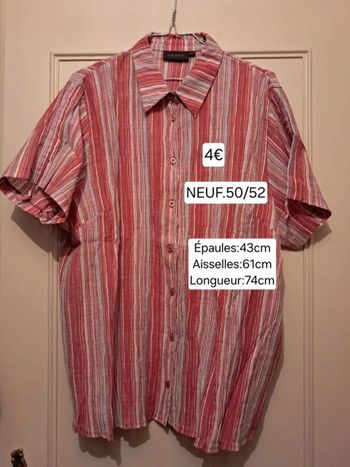 Chemise NEUVE pour femme taille 50 / 52