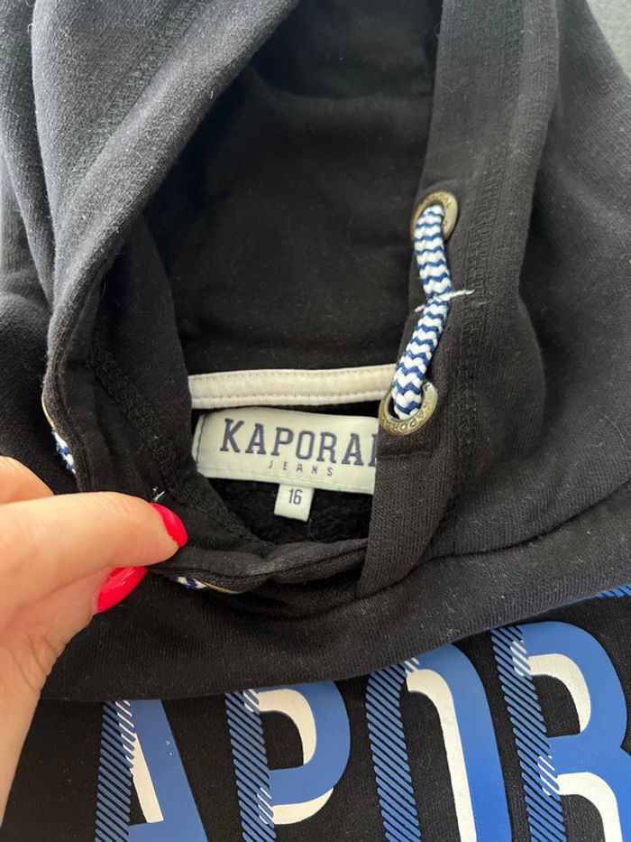 Sweat à capuche kaporal - photo numéro 3
