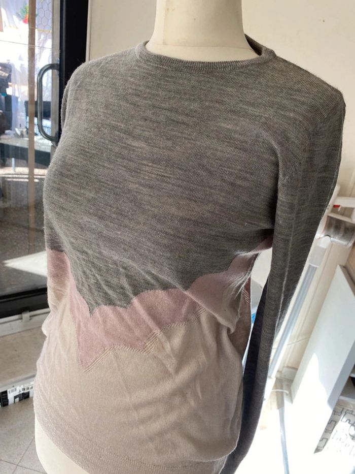 Pull gris blanc - Sezane - photo numéro 3