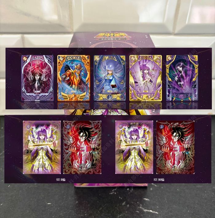 Display Saint Seiya Chevaliers du Zodiaque 10 Yuan série 4 18 Boosters! 90 Cartes à collectionner - photo numéro 3