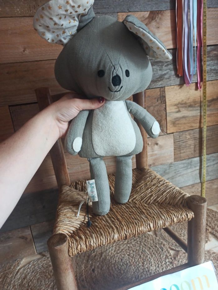 Peluche souris creatrice pantoufle de verre tbe - photo numéro 4