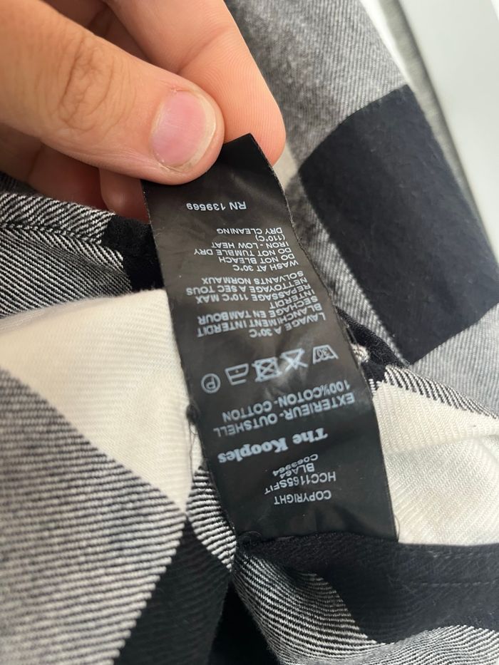 Chemise à carreaux The Kooples - photo numéro 4