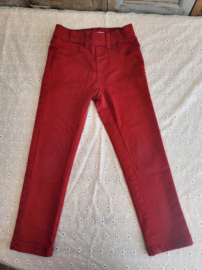 Pantalon bordeaux