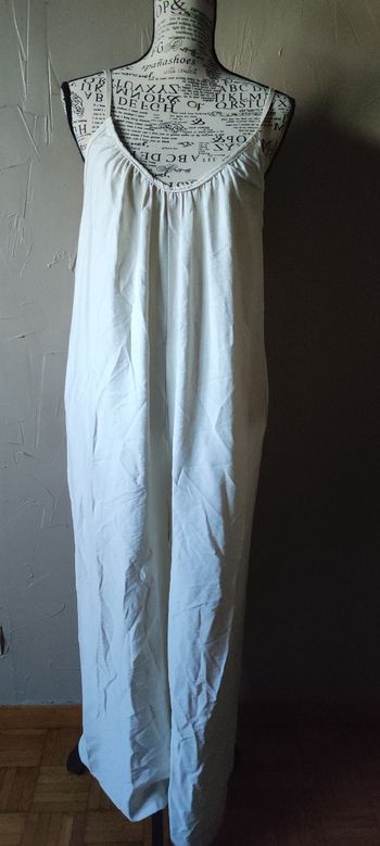 Salopette ample et fluide écru MS taille unique