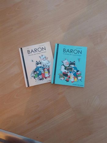 Lot de deux livres Baron  Super'nimaux