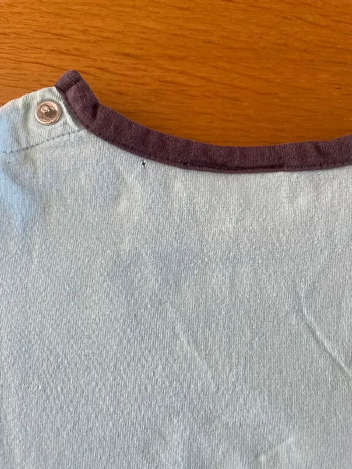 T-shirt manches longues 12 mois fille - photo numéro 4