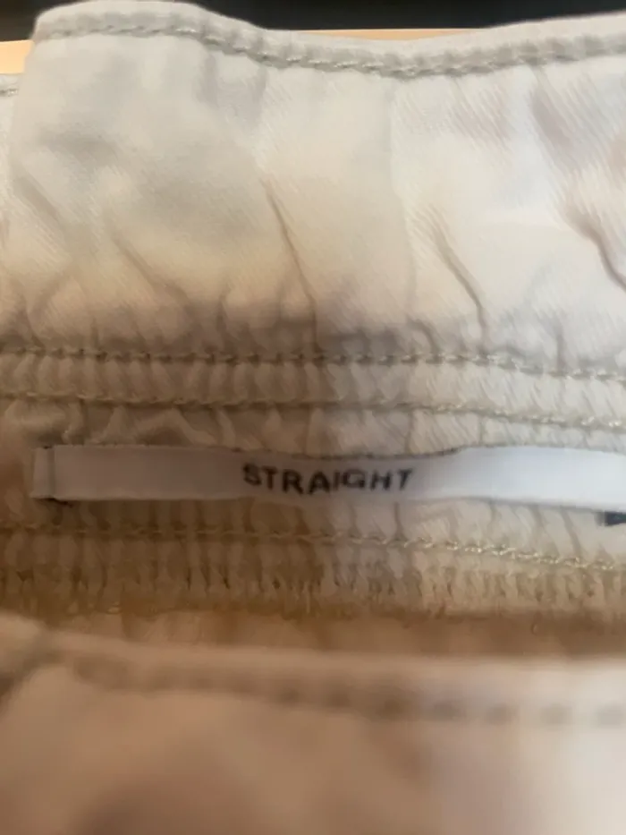Cargo élastique blanc écru - photo numéro 5