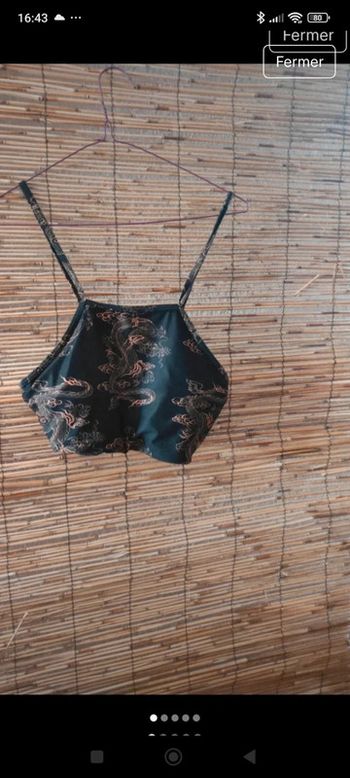 Brassière haut de maillot de bain shein