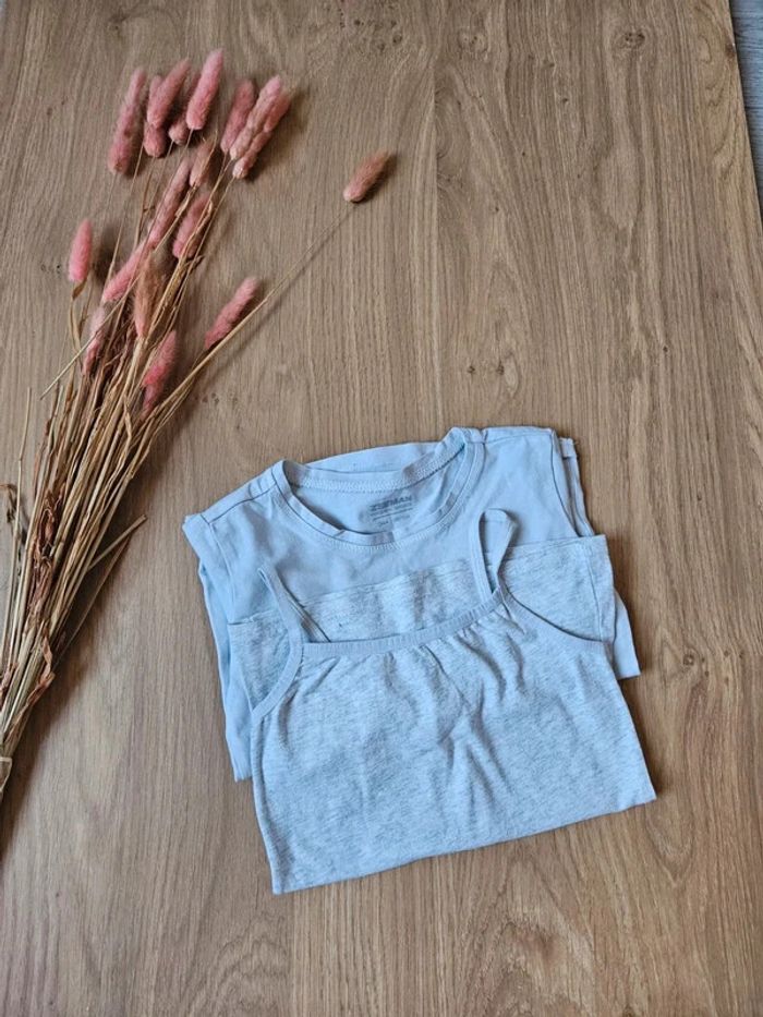 Débardeur et tee shirt manches longues Zeeman 98/104