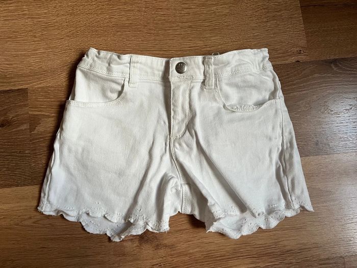 Short blanc fille Ikks 10 ans