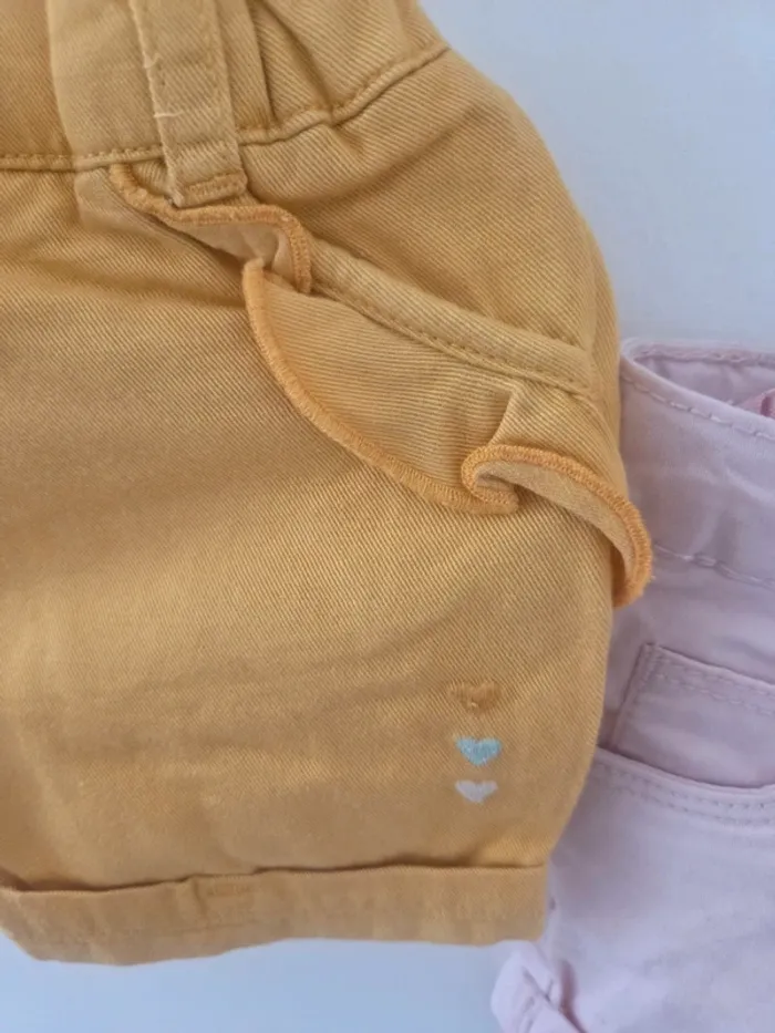 Lot 2 shorts 6m fille - photo numéro 3
