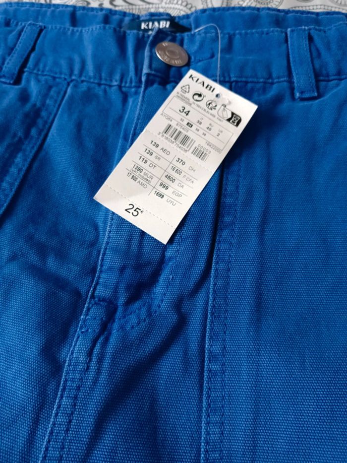 cargo bleu Kiabi - photo numéro 4