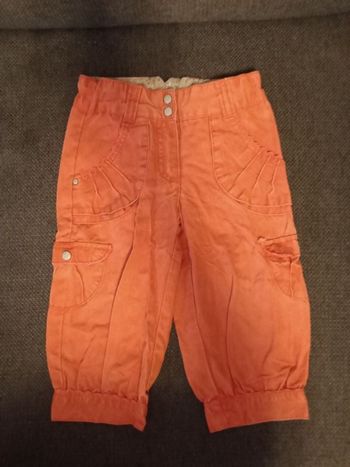 Pantalon léger rouge