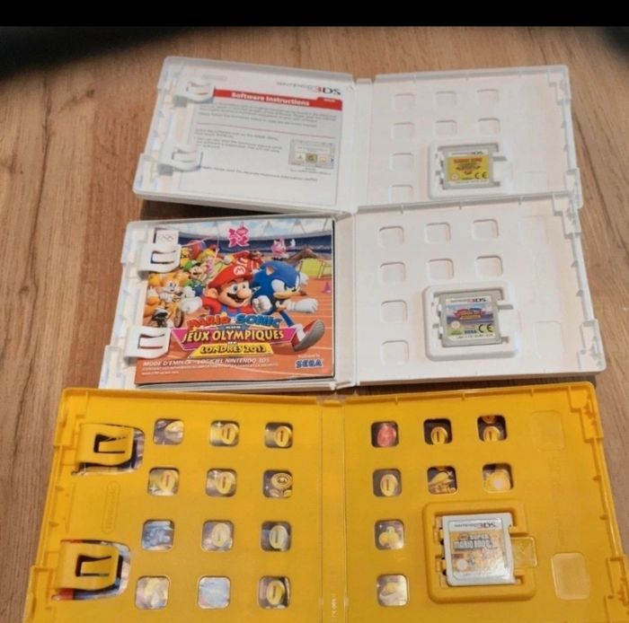 3 jeux Nintendo 3 ds  avec livret et jeux - photo numéro 8