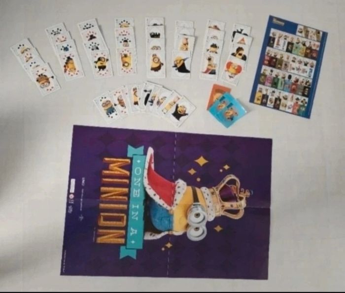 Jeu de 32 cartes et poster Minions - photo numéro 2