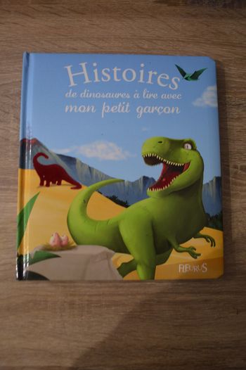 Histoires de dinosaures à lire avec mon petit garçon Fleurus