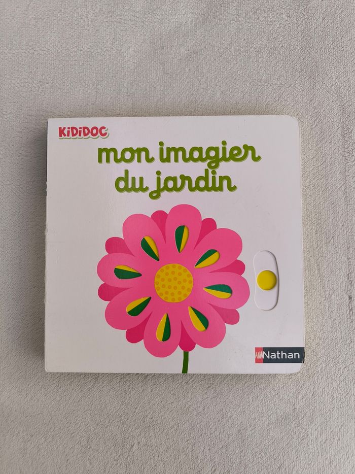 Livre Kididoc Mon imagier du jardin Nathan - photo numéro 2