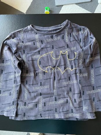 T-shirt manches longues Batman garçon