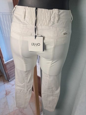 Liu Jo pantalon jean été blanc T.34 neuf
