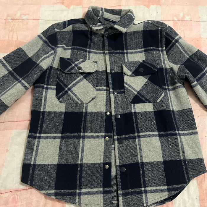 chemise bleu a rayure