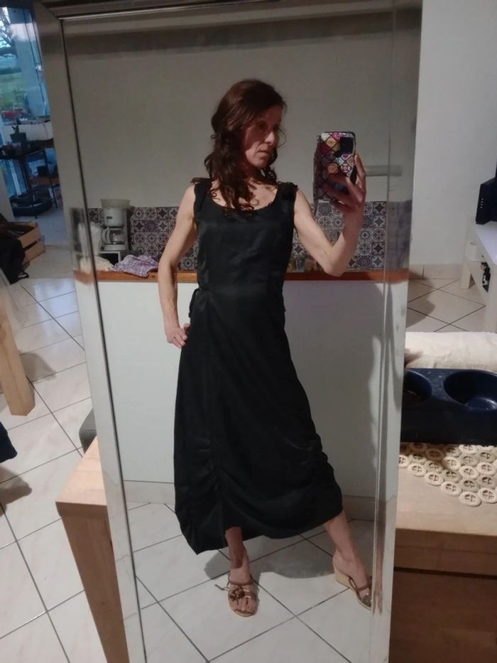 Robe longue 38 noire c69 - photo numéro 1