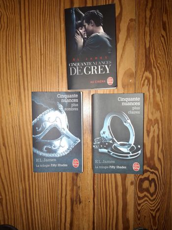 Romans Trilogie 50 nuances de Grey