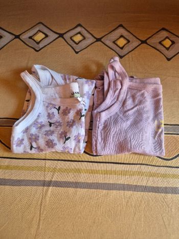 Lot de 2 bodies bretelles