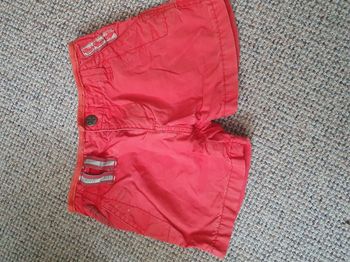 Short rouge dpam 3 ans