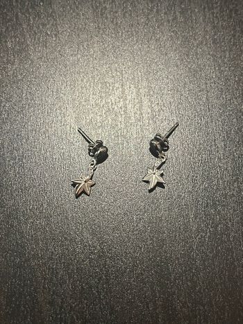 Boucles d’oreilles en forme de feuilles