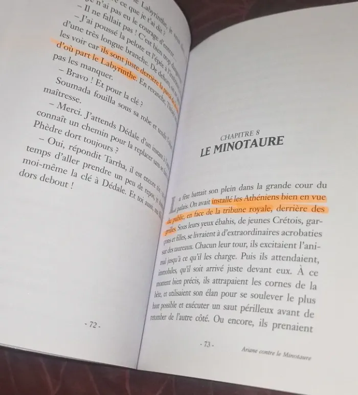 Livre Ariane contre le monotaure - photo numéro 4