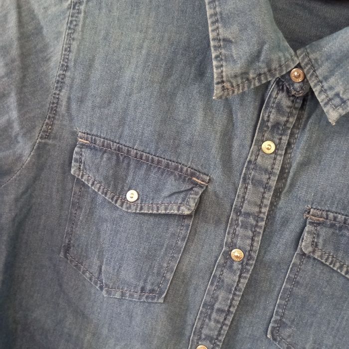 Chemise en jean Neuve Creeks 12 ans - photo numéro 5