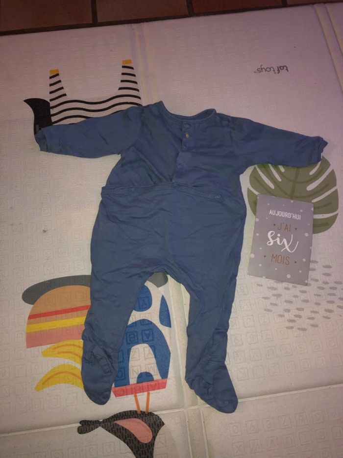 Pyjama Lion Bleu - photo numéro 3