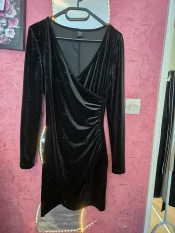 Robe noir Shein