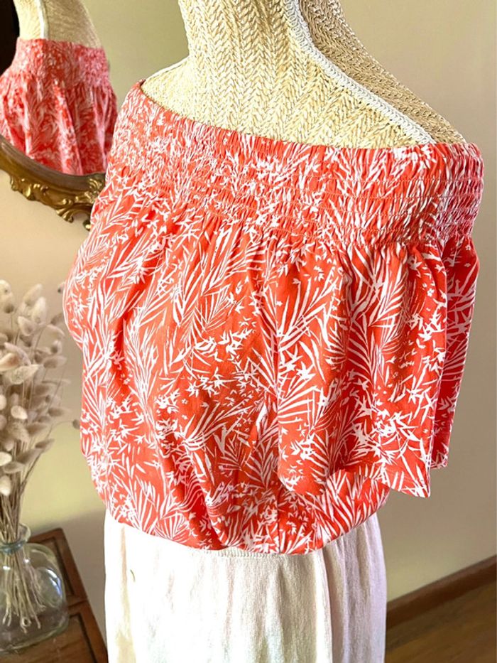 Blouse sans manche épaule dénudées Tout en Élégance - photo numéro 2