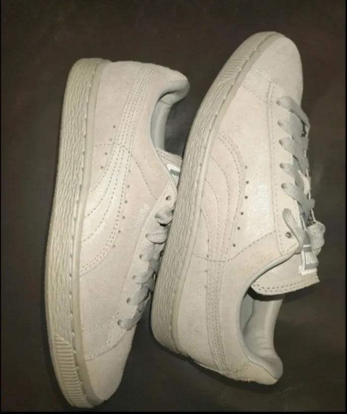Baskets Puma grises