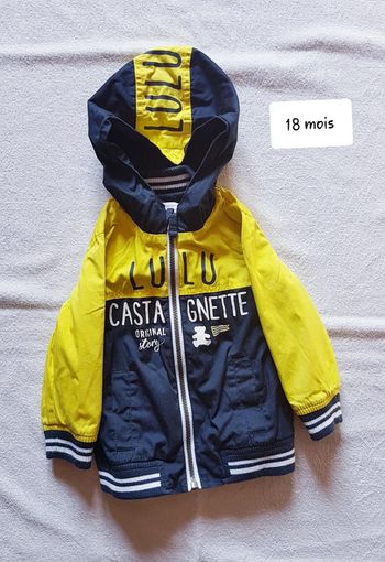 Veste lulu castagnette 18 mois