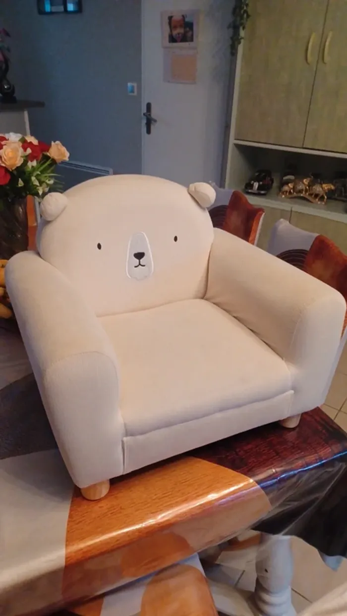 Fauteuil ours enfant - photo numéro 3